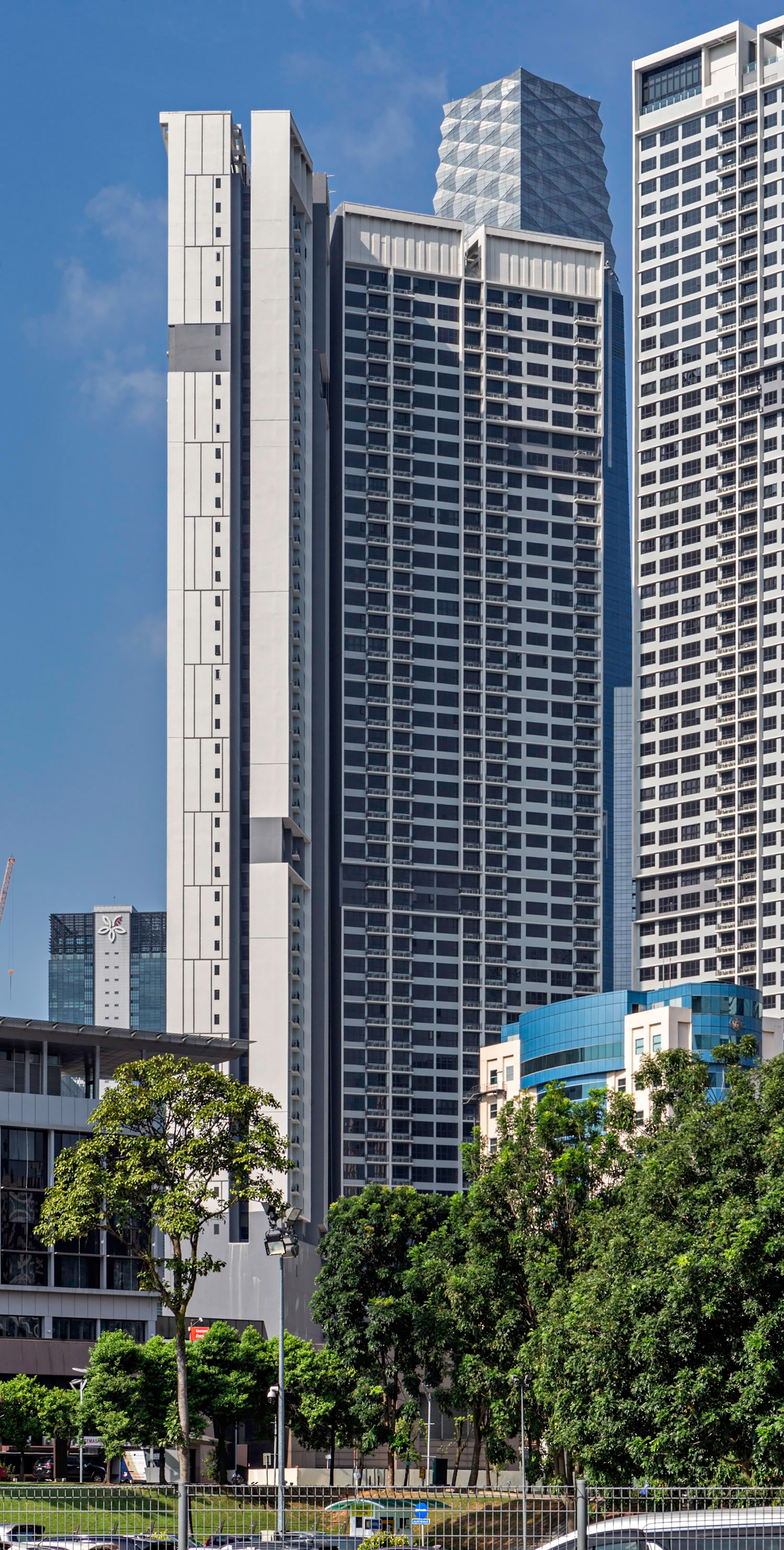 Agile Bukit Bintang Tower C, Kuala Lumpur - View from the north. © Mathias Beinling